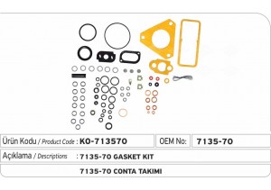 7135-70 Delphi Conta Takımı